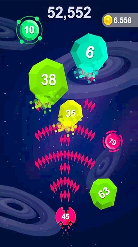 Balloon burst screenshot