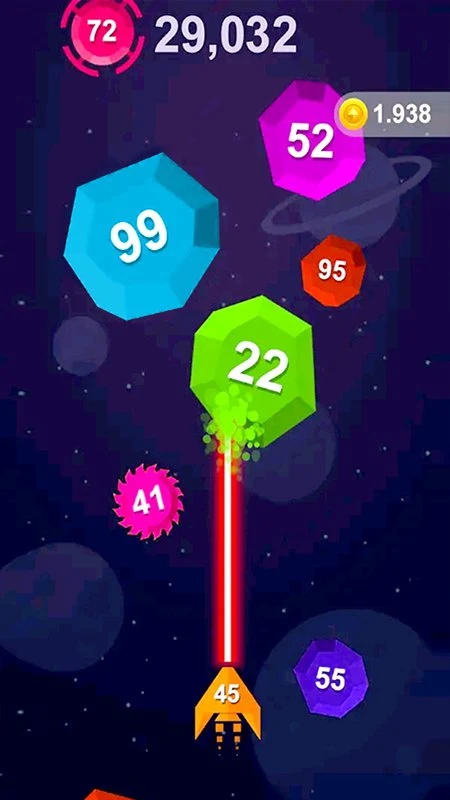 Balloon burst screenshot