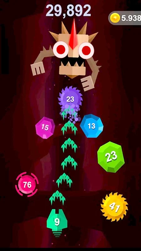 Balloon burst screenshot